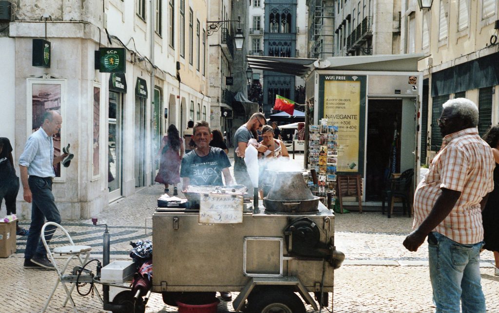 Film Street Photography Lisboa Portugal